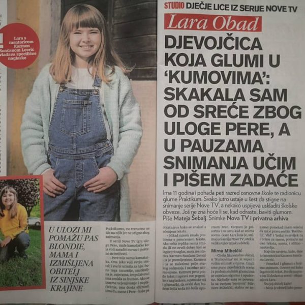 Lara Obad Kumovi NovaTV Praktikum Zagreb