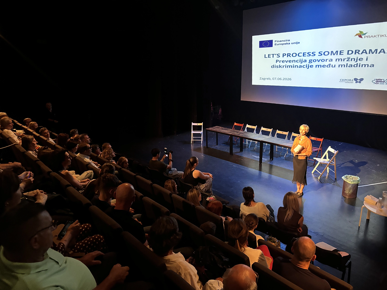 Završna konferencija u sklopu Erasmus+ projekta Let's Process Some Drama Praktikum centar Zagreb