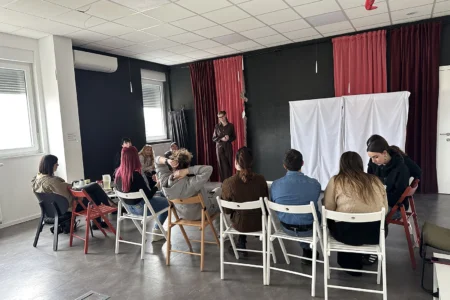 Trening za edukatore u sklopu Erasmus+ projekta Let's Process Some Drama Praktikum centar Zagreb